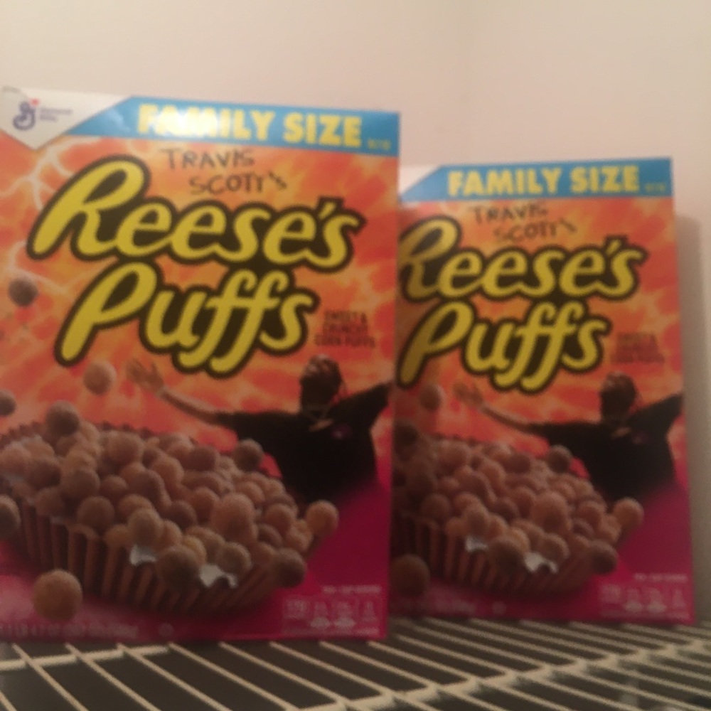 Travis Scott limited edition Reese’s Puffs